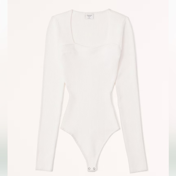 NEW Abercrombie and Fitch, long sleeve bodysuit - Picture 1 of 5
